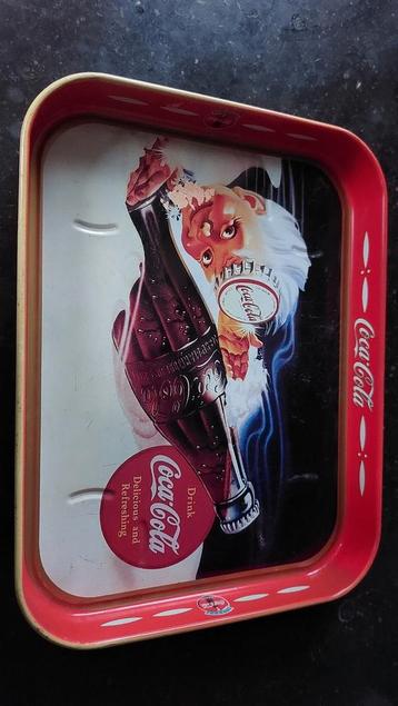 Metalen dienblad Coca Cola