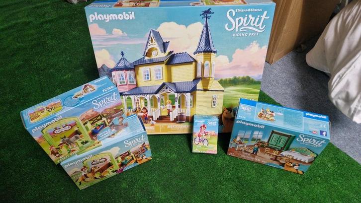Playmobil Spirit LOT 5 stuks, Kinderen en Baby's, Speelgoed | Playmobil, Zo goed als nieuw, Complete set, Ophalen