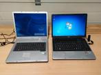 2 laptops fujitsu siemens  windows xp en 7 home., Informatique & Logiciels, Enlèvement ou Envoi