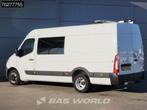 Opel Movano 145PK Dubbel Cabine Euro6 3,5t Trekhaak Navi Air, Lederen bekleding, Gebruikt, 4 cilinders, Leder