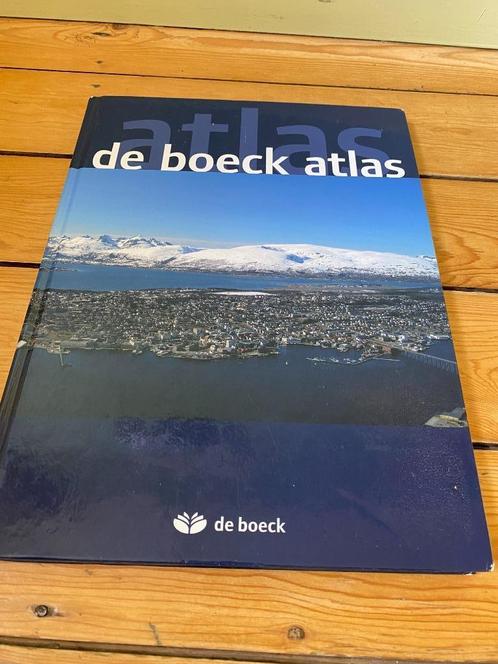 Atlas. De Boeck. Als nieuw!, Boeken, Atlassen en Landkaarten, Zo goed als nieuw, Overige atlassen, Wereld, Ophalen of Verzenden