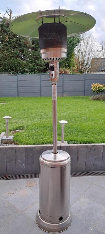 Chauffage de terrasse inox. beschikbaar voor biedingen
