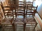 rieten stoelen, Huis en Inrichting, Stoelen, Ophalen, Gebruikt, Riet of Rotan