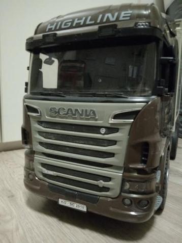 Bruder Scania UPS vrachtwagen, Ophalen, Zo goed als nieuw