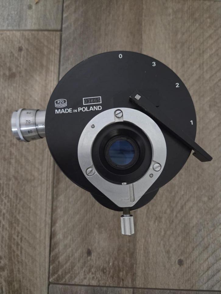 PZO MPI5 DIC-kop, Audio, Tv en Foto, Optische apparatuur | Microscopen, Gebruikt, Onderdelen of Accessoires, 400x tot 1000x, Ophalen of Verzenden