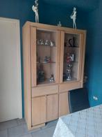 Une vitrine avec une colonne, Huis en Inrichting, Kasten | Buffetkasten, Ophalen, Zo goed als nieuw