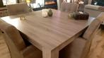 GRATIS!!! Vierkante eettafel 140 op 140 uittrekbaar 190, Huis en Inrichting, Ophalen