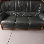 Canapé 3 places vert très bon état, Maison & Meubles, Enlèvement