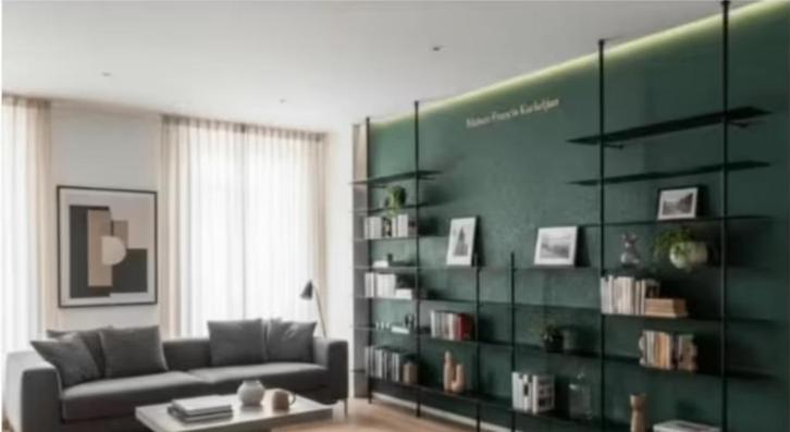 boekenrek stalen rek voor living / winkel, Maison & Meubles, Armoires | Bibliothèques, Utilisé, Enlèvement