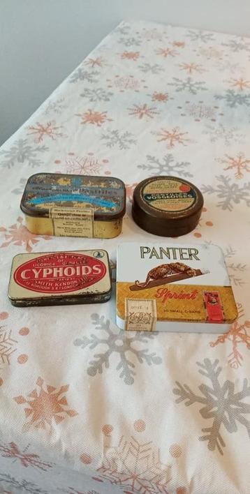 boîtes métal Vosgeoises Cyphoïdes Cassis, Enlèvement ou Envoi, Utilisé, Autre, Autres marques