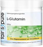 Fair & Pure  L Glutamine 500 g GRATIS LEVERING