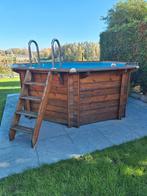 Houten zwembad Bali, Tuin en Terras, Gebruikt, 200 tot 300 cm, Rond, Opzetzwembad