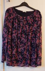 Blouse met blauw patroon - Gerry WEBER - 46 - nieuw, Blauw, Maat 46/48 (XL) of groter, Nieuw, Ophalen of Verzenden