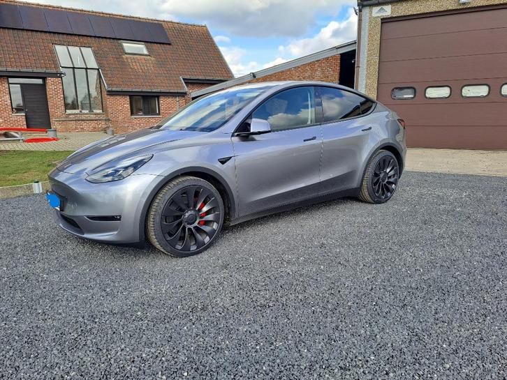 Tesla model Y performance Dual motor All Wheel Drive, Auto's, Tesla, Particulier, Model Y, 360° camera, 4x4, ABS, Achteruitrijcamera