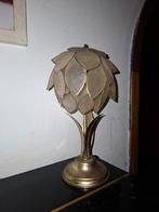 Vintage lotus tafellampje, Ophalen of Verzenden