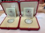 Vaticaan 5 + 10 Euro 2008, Timbres & Monnaies, Monnaies | Europe | Monnaies euro, Enlèvement ou Envoi, Monnaie en vrac, Argent