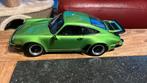1:18 KK-Scale Porsche 911 Turbo 3.0 1976 green metallic, Ophalen of Verzenden, Zo goed als nieuw