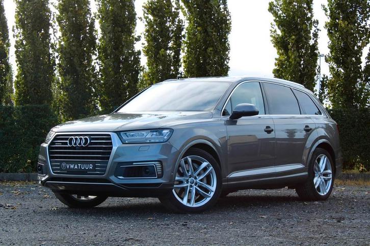 Audi Q7 E-tron / 2017 / 135.000 KM, Auto's, Audi, Bedrijf, Q7, 360° camera, 4x4, ABS, Achteruitrijcamera, Adaptieve lichten, Adaptive Cruise Control