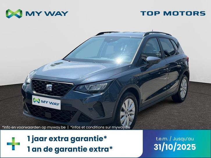 Seat Arona GARANTIE*AUTOMAAT*GPS*CARPLAY*SENSOREN*TOPWAY.BE, Auto's, Seat, Arona, ABS, Airbags, Boordcomputer, Cruise Control