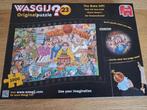 Wasgij puzzel 23: "Heel het dorp bakt", Hobby en Vrije tijd, Ophalen of Verzenden, 500 t/m 1500 stukjes, Gebruikt, Legpuzzel
