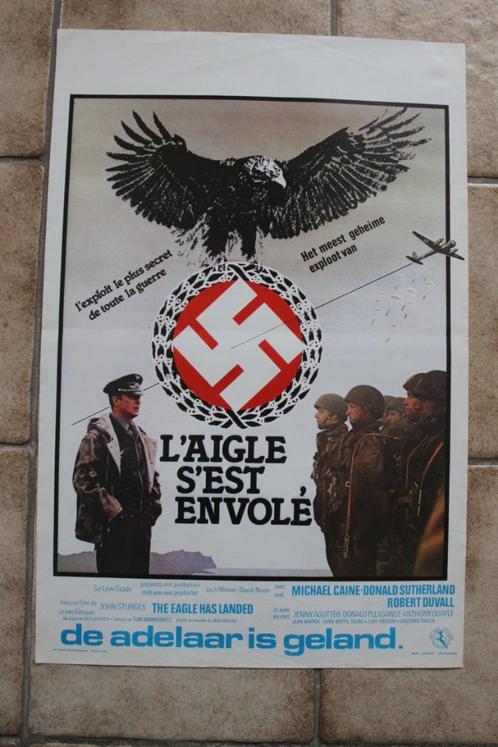 filmaffiche The Eagle Has Landed 1976 filmposter, Collections, Posters & Affiches, Comme neuf, Cinéma et TV, A1 jusqu'à A3, Rectangulaire vertical