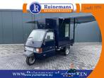 Piaggio APE TM Incl. Kanteltrailer / Mobiele koeling / Tapin, Blauw, Handgeschakeld, Onderhoudsboekje, 0 g/km