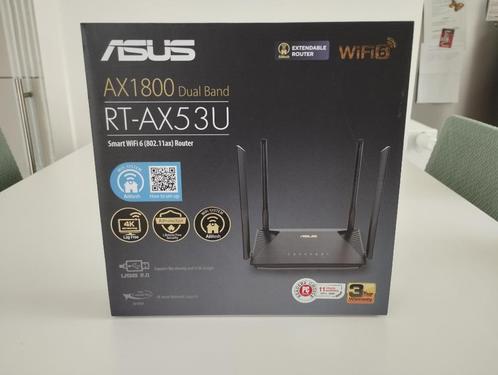 ASUS RT-AX53U WIFI 6-ROUTER, Computers en Software, Routers en Modems, Nieuw, Router, Ophalen of Verzenden