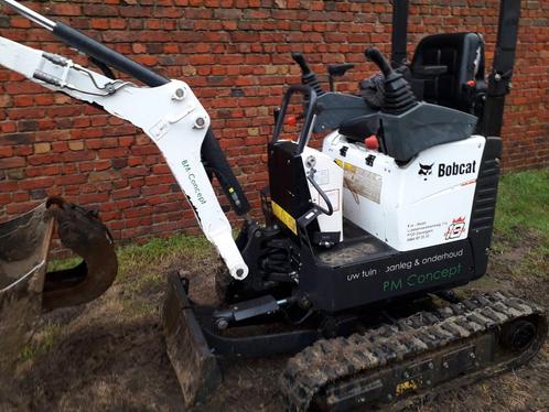 Te huur  bobcat E10, Zakelijke goederen, Machines en Bouw | Kranen en Graafmachines, Ophalen of Verzenden
