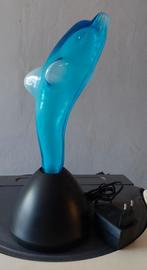 Lampe de table dauphin, Nieuw, Glas