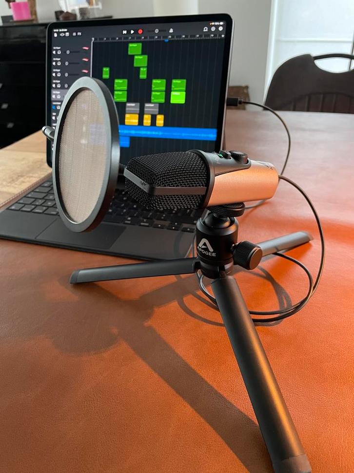 Apogee HypeMiC usb-microfoon met compressor, Muziek en Instrumenten, Microfoons, Ophalen of Verzenden