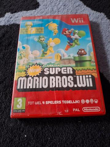 New Super Mario Bros Wii Nintendo Wii spel beschikbaar voor biedingen