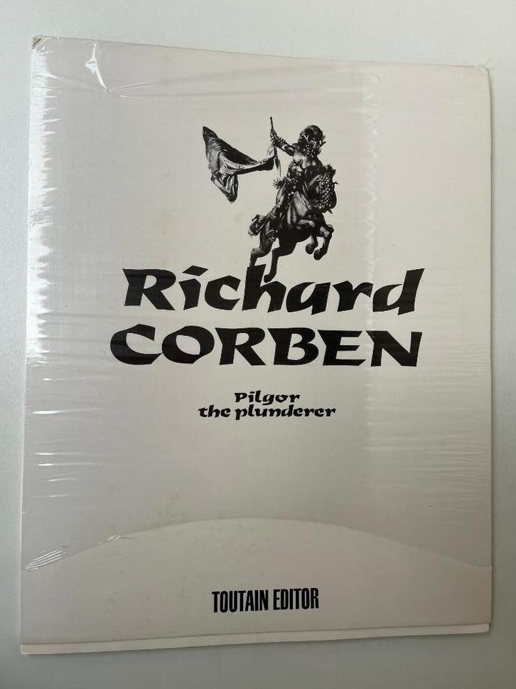 Richard Corben - portfolio Pilgor the Plunderer - 1981, Boeken, Stripverhalen, Verzenden