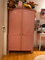 Vintage Roze kledingkast - 175cmx105cmx55cm, Kinderen en Baby's, Ophalen, Gebruikt, Kast, 50 tot 70 cm