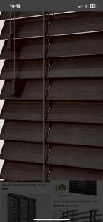 Stores venitiens bois wenge neufs, Huis en Inrichting, Stoffering | Gordijnen en Lamellen, Ophalen, Zo goed als nieuw