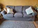 3-zit zetel Ektorp grijs, Huis en Inrichting, Ophalen, Gebruikt, 100 tot 125 cm, 125 cm of meer