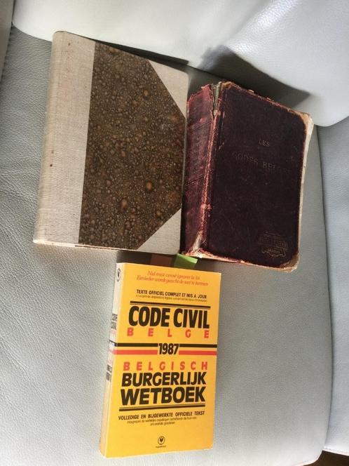 „BELGISCH WETBOEK „1916" BURGERLIJK WETBOEK 1927": BRUYLAND”, Antiek en Kunst, Antiek | Boeken en Manuscripten, Ophalen of Verzenden