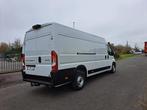 LEASING PEUGEOT BOXER L4H2 NIEUW / AUTOMAAT / 3 PLAATSEN, Auto's, Bestelwagens en Lichte vracht, Stof, Wit, Bedrijf, Diesel
