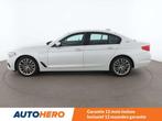BMW 5 Serie 530 530e Sport Line (bj 2018, automaat), Auto's, BMW, Achterwielaandrijving, Gebruikt, USB, Wit