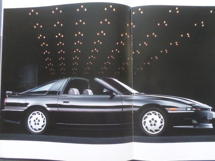 Toyota Sports Celica & MR2 & Supra 1987 brochure - FRANS, Boeken, Auto's | Folders en Tijdschriften, Toyota, Ophalen