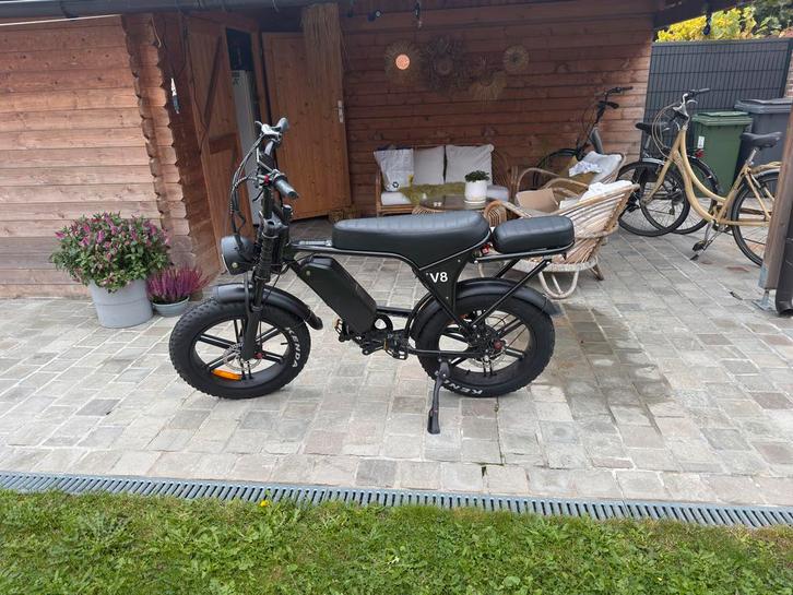 Fatbike ouxi C80 2025 5.0, Fietsen en Brommers, Elektrische fietsen, Nieuw, 50 km per accu of meer, Ophalen
