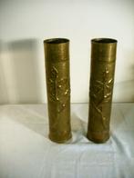 Twee Franse trench-art granaten, Ophalen of Verzenden, Landmacht, Hulzen of Bodemvondsten