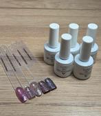 5 flesjes gelpolish van Loveness 7ml, Gebruikt, Ophalen of Verzenden, Handen en Nagels, Make-up