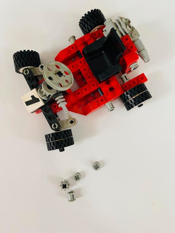 LEGO Technic 8815 - Speedway Bandit - vintage, Kinderen en Baby's, Speelgoed | Duplo en Lego, Zo goed als nieuw, Lego, Complete set