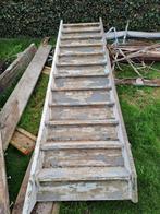 Houten trap, Doe-het-zelf en Bouw, Ladders en Trappen, Ophalen, Gebruikt, Trap