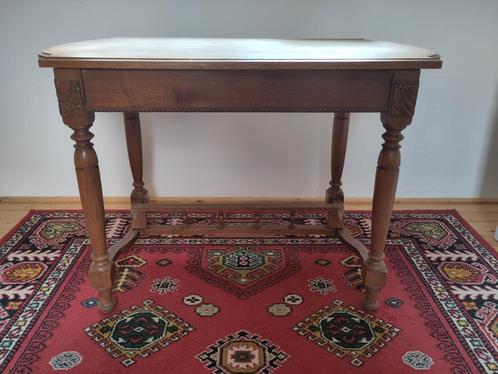 Mooie, volhouten tafel, Huis en Inrichting, Tafels | Sidetables, Gebruikt, Ophalen