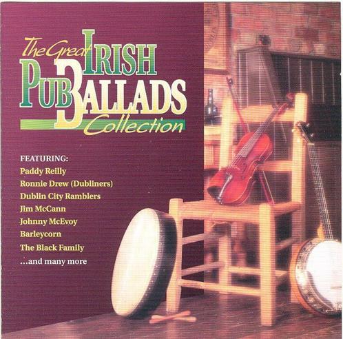 CD * THE GREAT IRISH PUB BALLADS COLLECTION, Cd's en Dvd's, Cd's | Wereldmuziek, Gebruikt, Europees, Ophalen of Verzenden