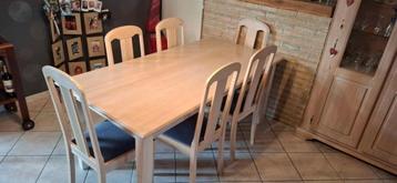 table  a manger beschikbaar voor biedingen