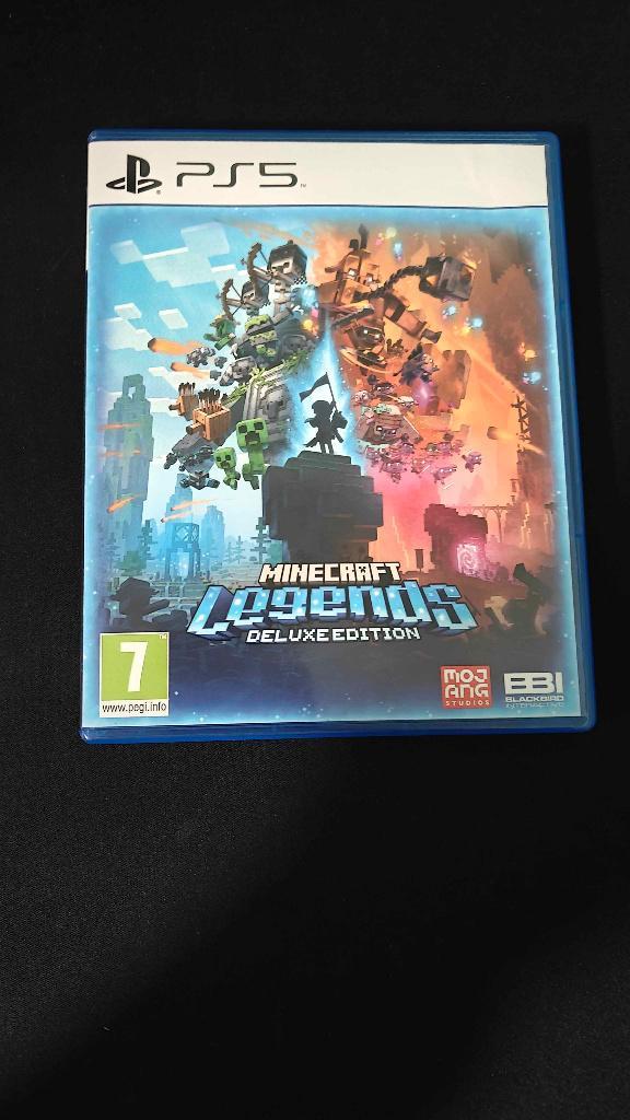 Minecraft Legends Deluxe Edition - PS5 Games, Games en Spelcomputers, Games | Sony PlayStation 5, Zo goed als nieuw, Ophalen of Verzenden