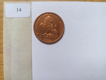 België: 2 centimes 1902 Vlaams beschikbaar voor biedingen