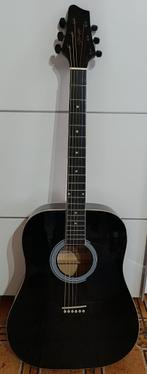 Guitare noire, Musique & Instruments, Instruments à corde | Guitares | Acoustiques, Enlèvement